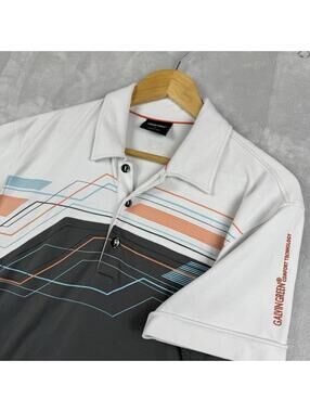 Galvin Green Golf Polo Shirt Mens Large Performance Golf Sweden Preppy Summer